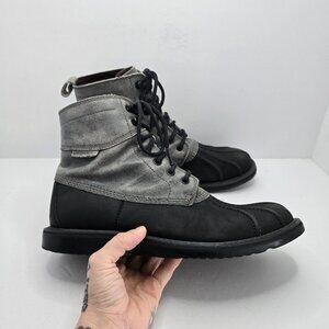 Wolverine Heritage | 'Felix' 6" gray leather Gorpcore duck boots | MENS 8.5